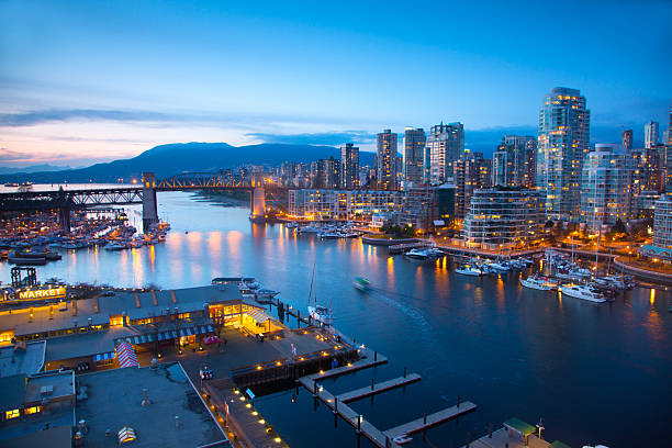 istock Vancouver skyline, aerial view of False Creek 2238996741