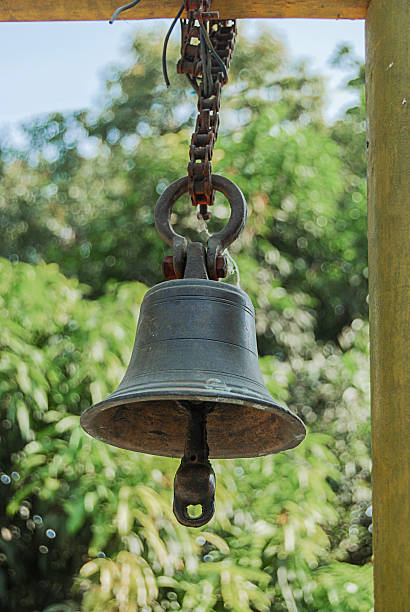 istock The old bell in the Indian temple 2238999327