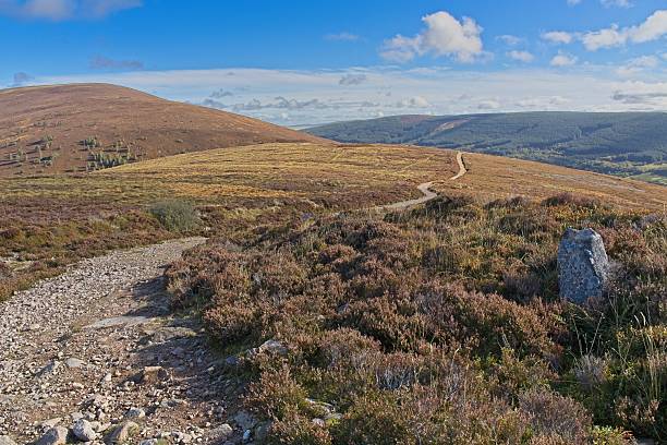 istock Ben Rinnes can be climbed from several start points.

The most obvious and straightforward route starts at the small car park in the 'Beatshach', the coll between Ben Rinnes and the Convals 2239001069