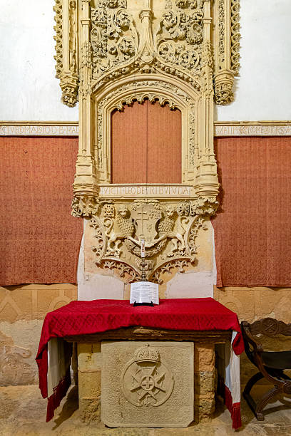 istock Ancient Templar church in Segovia, Spain 2239007938