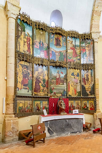istock Ancient Templar church in Segovia, Spain 2239008008