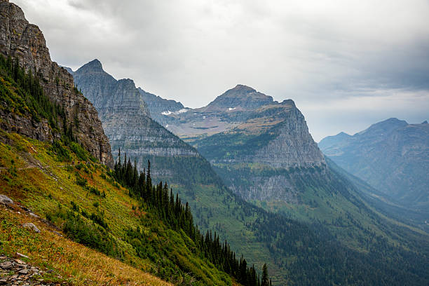 istock Glacier National park mountains in autumn 2239009155