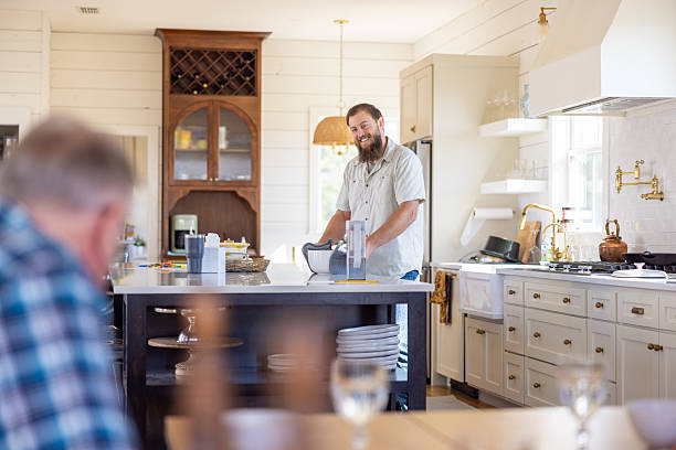 istock Multigenerational young family time getting ready for meal 2239012455