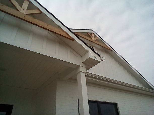 istock Home improvements vinyl siding, gutters and eve's 2239012634