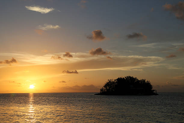 istock Sunset and The Island 2239035195