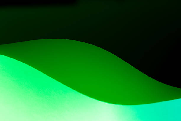 istock Abstract background showing curved lines creating dynamic shapes and shadows 2239045877