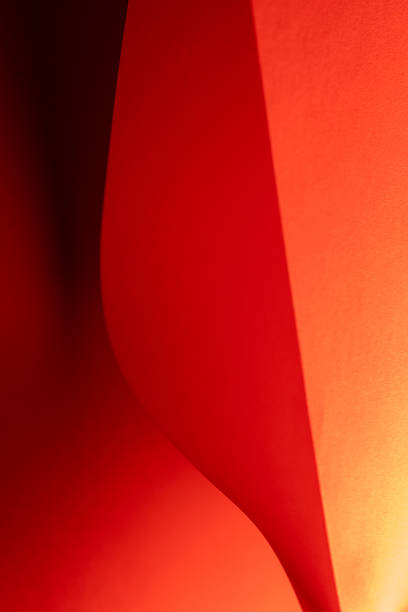 istock Abstract background showing curved lines creating dynamic shapes and shadows 2239045950