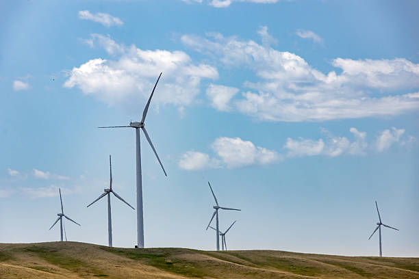 istock Wind farm along HWY 2 in Monatana 2239046710