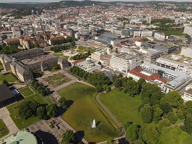 istock Aerial  view around downtown Stuttgart 2239049591