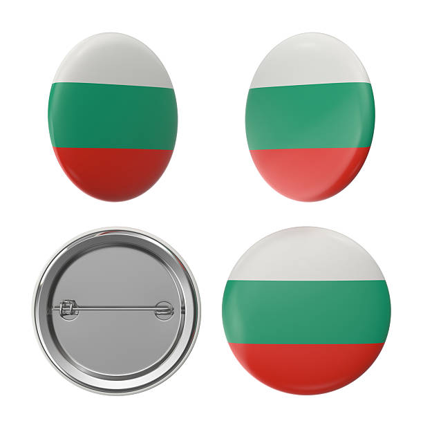 istock Bulgaria flag badges patriotic buttons for display and support 2239051995
