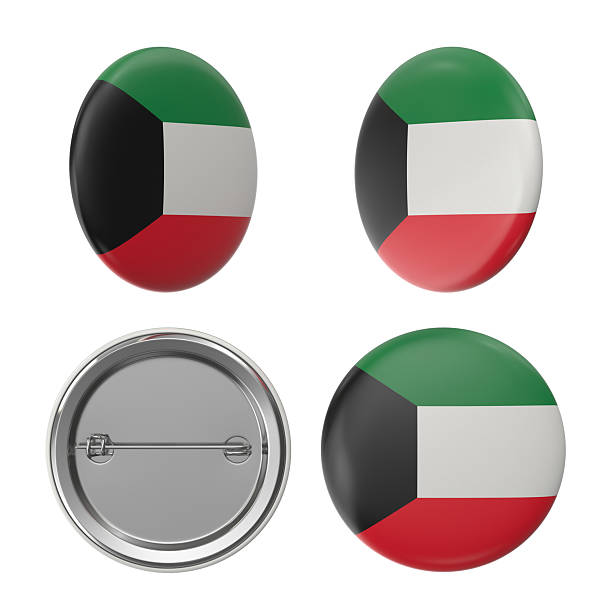 istock Kuwait flag badges patriotic button pins 2239058133