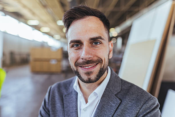 istock Confident Business Professional Smiling in a Stylish Office Environment 2239068260