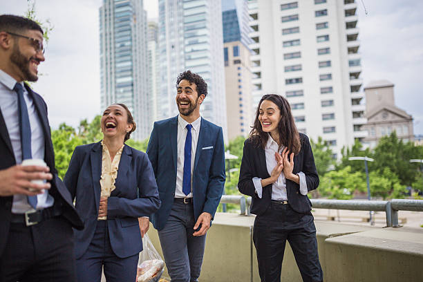 istock Team of Professionals Enjoying a Break 2239068548
