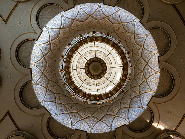 istock The dome of a newly built mosque has a pattern different from that of traditional mosques 2239075093