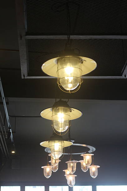 istock Beautiful decorative lights in a cafe 2239075838