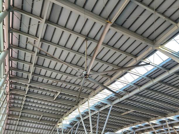 istock Huge propelar at ceiling as air conditoning 2239091678