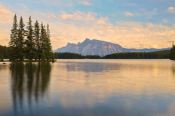 istock Banff Lake Morning Reflections 2239096117