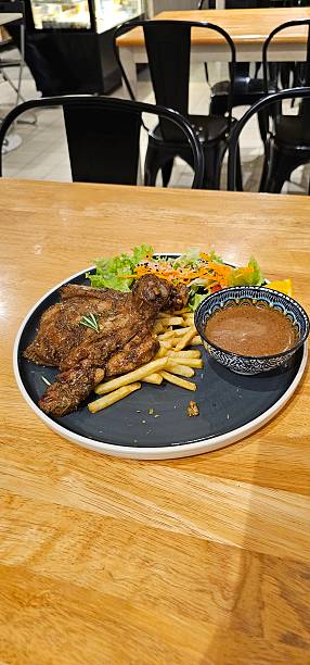 A delicious grilled chicken