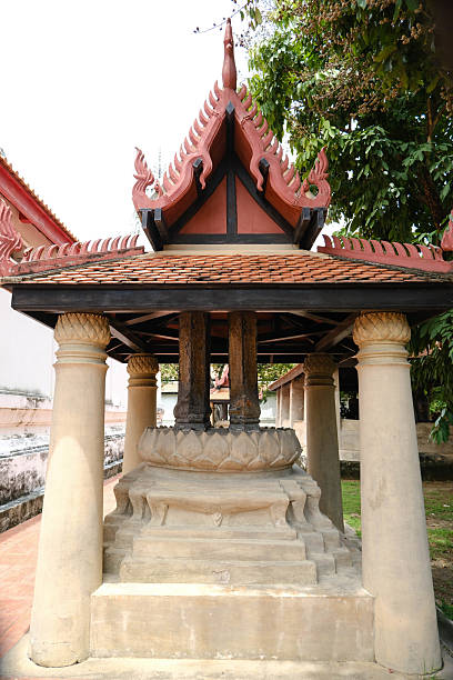 istock Ancient sema stones at Wat Phutthaisawan, Ayutthaya, Thailand 2239104121