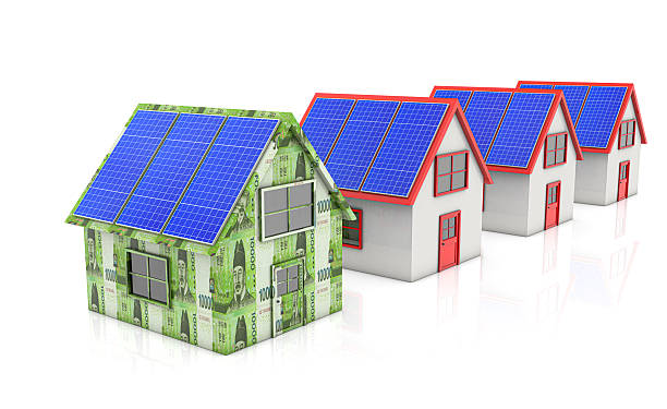 istock Solar Panels Renewable Energy Efficiency Savings Money Korean Won 2239109284