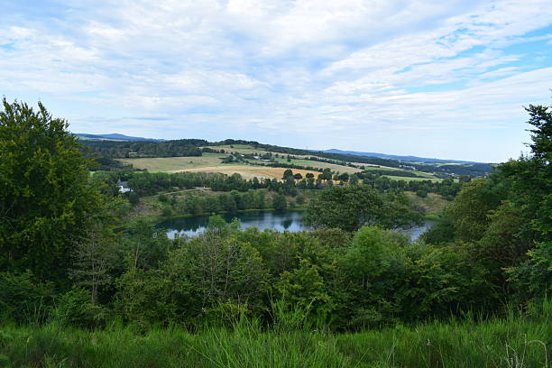 Weinfelder Maar near Daun in the Eifel