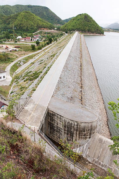 istock Water reservoir in the valley 2239119364