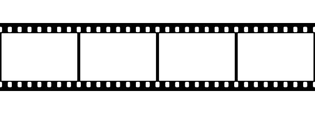 istock Film strip frame. Movie photo negative tape. Seamless black vector illustration on white background for cinema, photography, and poster design. 2239121467