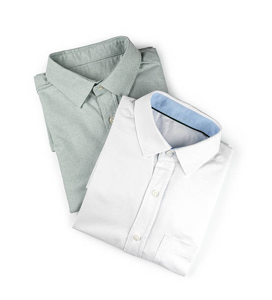 istock New male shirt on white background 2239122915