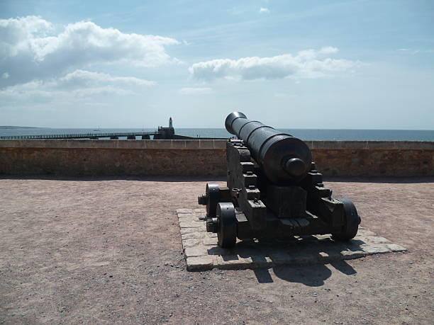 istock One cannon in Les Sables d'Olonne 2239131740