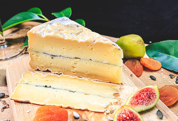 istock Morbier Cheese with Figs and Dried Apricots 2239136056