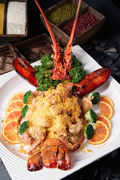 istock Deep-fried American lobster balls 2239167099