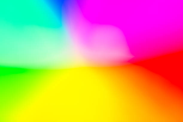 Vivid blurred colorful wallpaper background