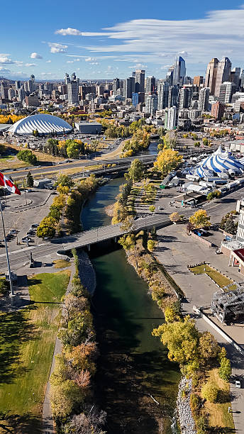 istock Vertical autumn skyline overlooking distant Calgary landmarks 2239179284