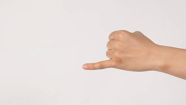 istock To pinky swear hand sign on a white background. 2239194816