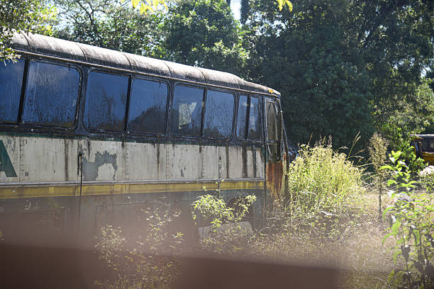 istock Abandoned and old vehicles outdoors.. 2239196949