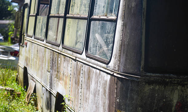 istock Abandoned and old vehicles outdoors.. 2239196982
