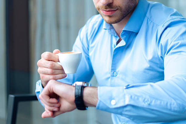 istock Businessman on Coffee Break – Relaxed Moment in Modern Setting 2239203500