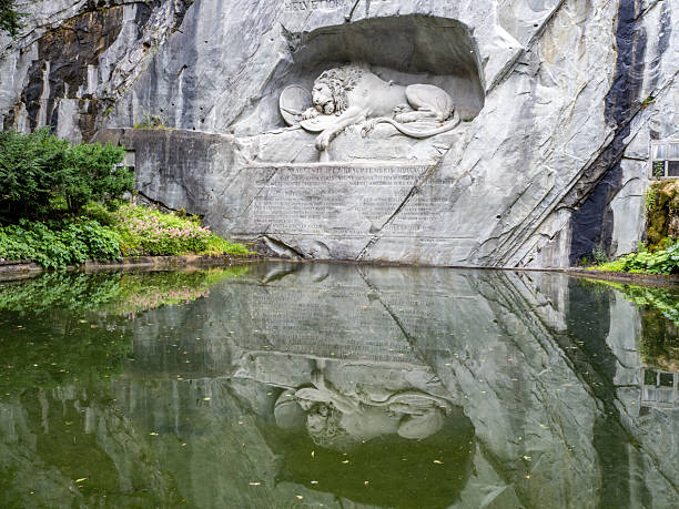istock The Lion Monument in Lucerne, Switzerland 2239222000
