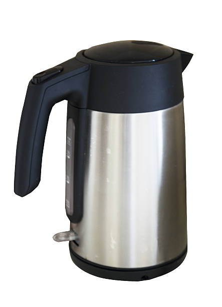 istock Metal  kettle for heating water isolated on white background 2239224363