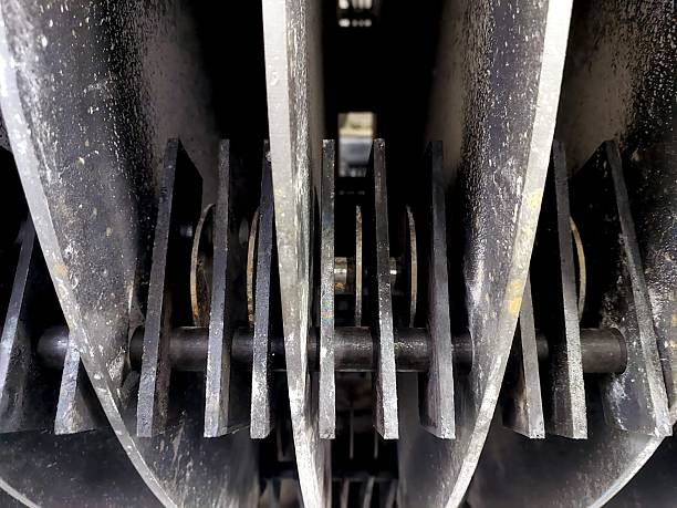 istock Industrial Grain Crusher Hammers Close-Up Showing Heavy-Duty Design and Functional Details 2239227557
