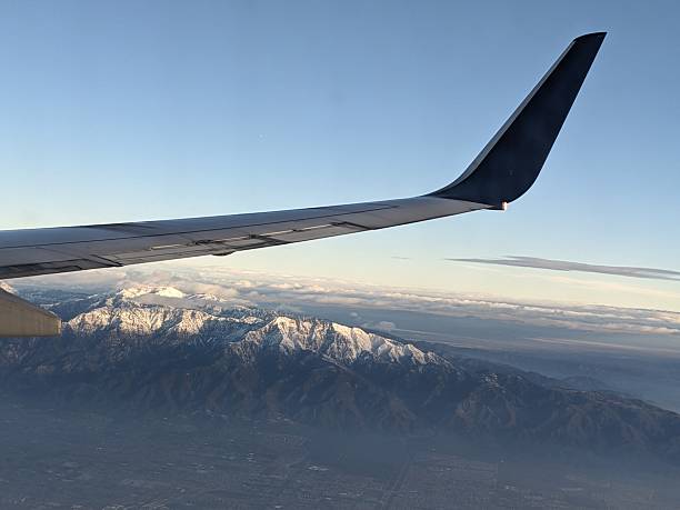 istock Mountains out the Plane window 2239277050