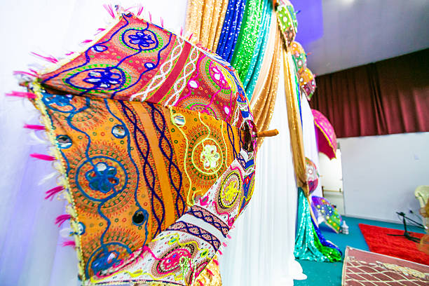 istock Indian traditional wedding ceremony interiors and decorations 2239278783