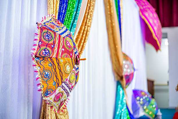 istock Indian traditional wedding ceremony interiors and decorations 2239278828