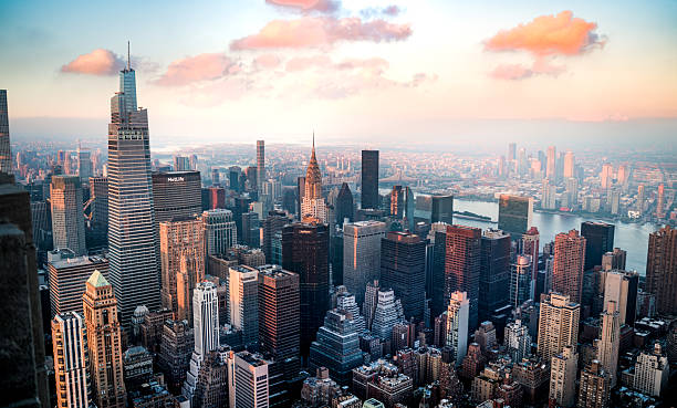istock New York Skyline Sunset 2239291860