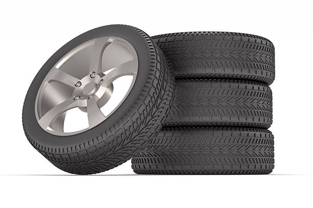istock Car tire on white background. Isolated 3D illustration 2239292361