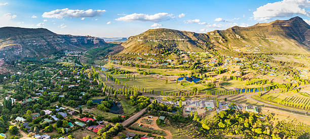 istock Clarens town in the Free State with the Golf Course 2239293029