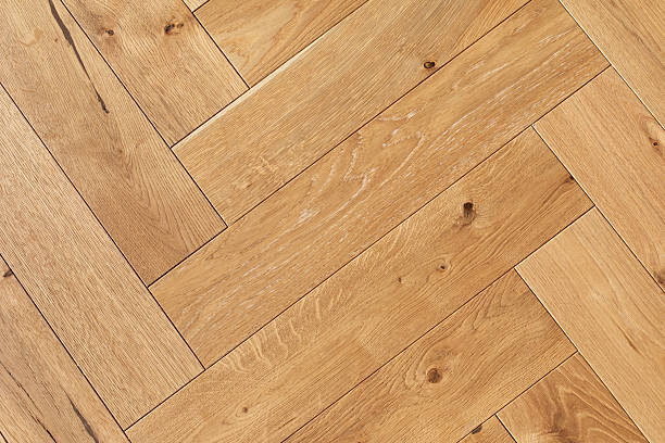 istock Wooden oak parquet flooring texture as a background. Rustic floor pattern for interior and indoor home design top view. 2239294578