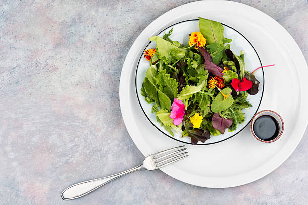 istock Vibrant Edible Flower Salad. 2239317532