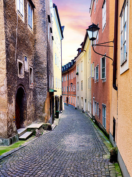 istock Salzburg old town at sunset, Austria 2239321823