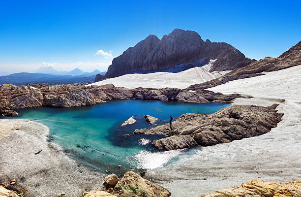 Dachstein Glacier Mountain  Landscape, Styria, Austria Alps